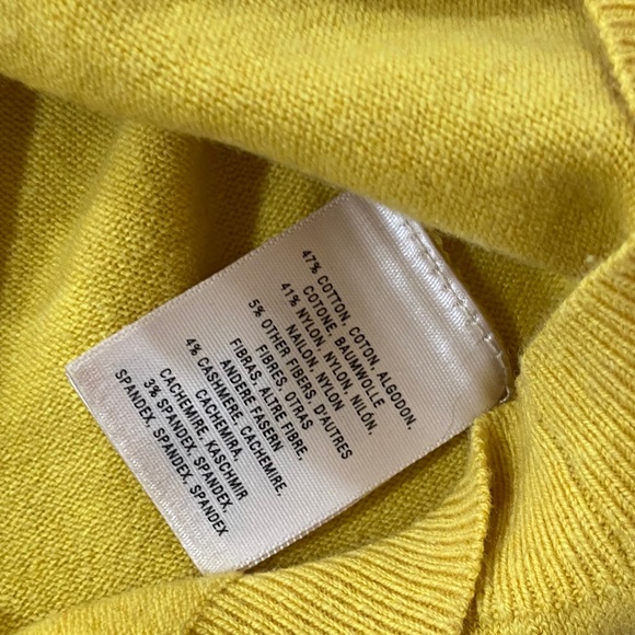 Anthropologie Sparrow Yellow cardigan Swearer S - Picture 6 of 14